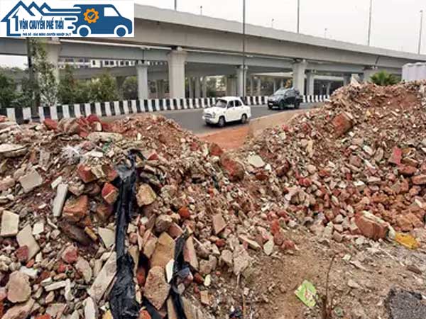 Dịch vụ vận chuyển phế thải xây dựng giá tốt tại Hà Nội