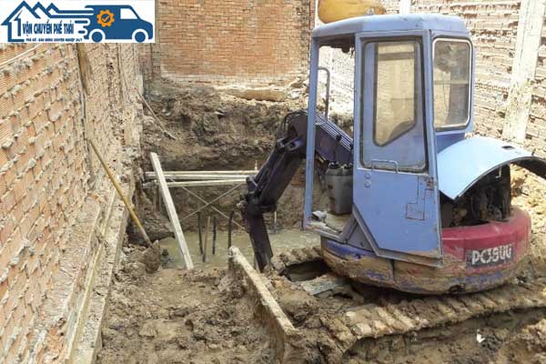 Báo giá chi phí đào đất móng băng trong đào móng nhà