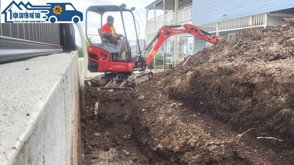 Dịch vụ đào móng nhà trọn gói tại huyện Ứng Hòa
