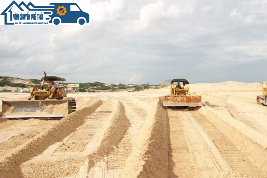 Dịch vụ san lấp mặt bằng tại quận Thanh Xuân của Mạnh Hùng