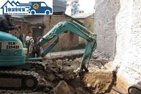 Đơn giá đào đất móng nhà cũ tại Hà Nội