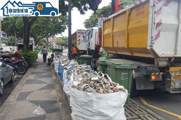 Chi phí đổ trạc và vận chuyển phế thải xây dựng mới nhất 2025 tại Hà Nội