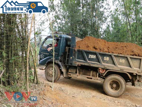 Mạnh Hùng nhận chở đất công trình | Cho thuê xe vận chuyển đất giá tốt