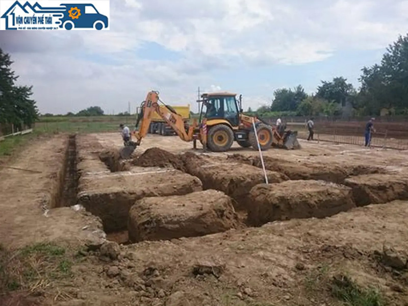 Nhận đào móng nhà và vận chuyển đất thải đi đổ tại các quận: Uy tín, Giá rẻ, Chuyên nghiệp