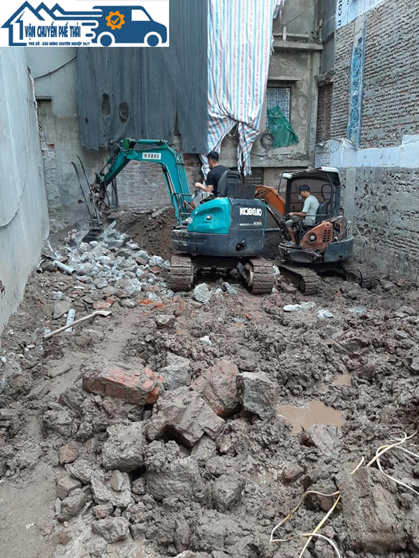 Bảng báo giá dịch vụ phá dỡ nhà tại Thị Xã Sơn Tây - Hà Nội
