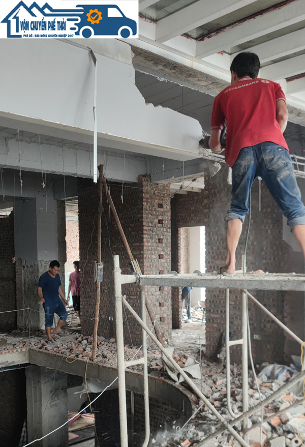 Bảng báo giá dịch vụ phá dỡ nhà tại Thị Xã Sơn Tây - Hà Nội
