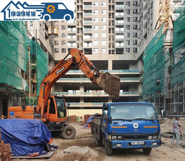 Dịch vụ vận chuyển phế thải xây dựng chuyên nghiệp : Mạnh Hùng lựa chọn tối ưu cho công trình của bạn