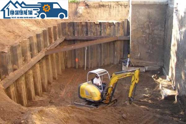 Báo giá thi công đào đất hố móng tại Hà Nội